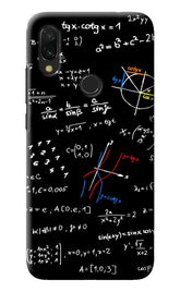 Mathematics Formula Redmi Y3 Back Cover